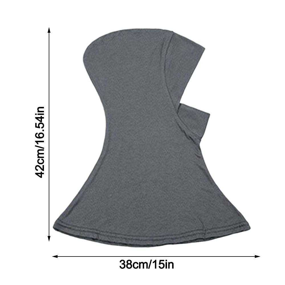 Comfortable Full Coverage Hijab Caps Cotton Elastic Islamic Bottoming Hat Breathable Soft Underscarf Hair Loss