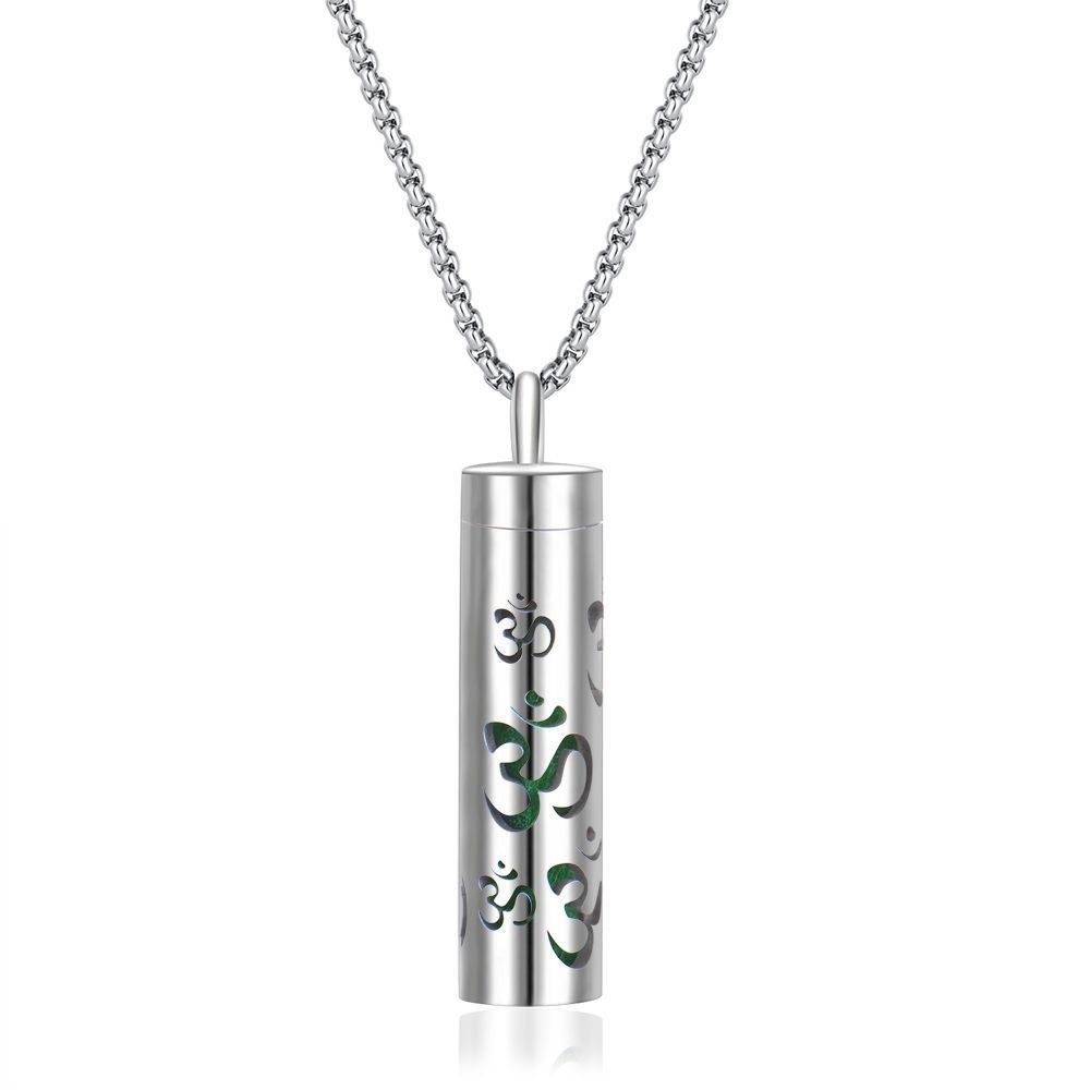 Stainless Steel Perfume Oils Necklace Essential Oil Diffuser Necklace  Jewelry Accessories