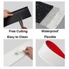 1pc 78.74/118.11inch Soft Skirting Plastic Floor Skirting Waterproof Self-adhesive Flexible Substrate Moulding Decorativeparts