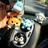 Auto Interior Ornament Cute Pet Car Air Vent Clip, Elephant/Dog/Lamb/Hippo/Penguin Dashboard Small Ornaments Trim Resin Freshener Diffuser for
