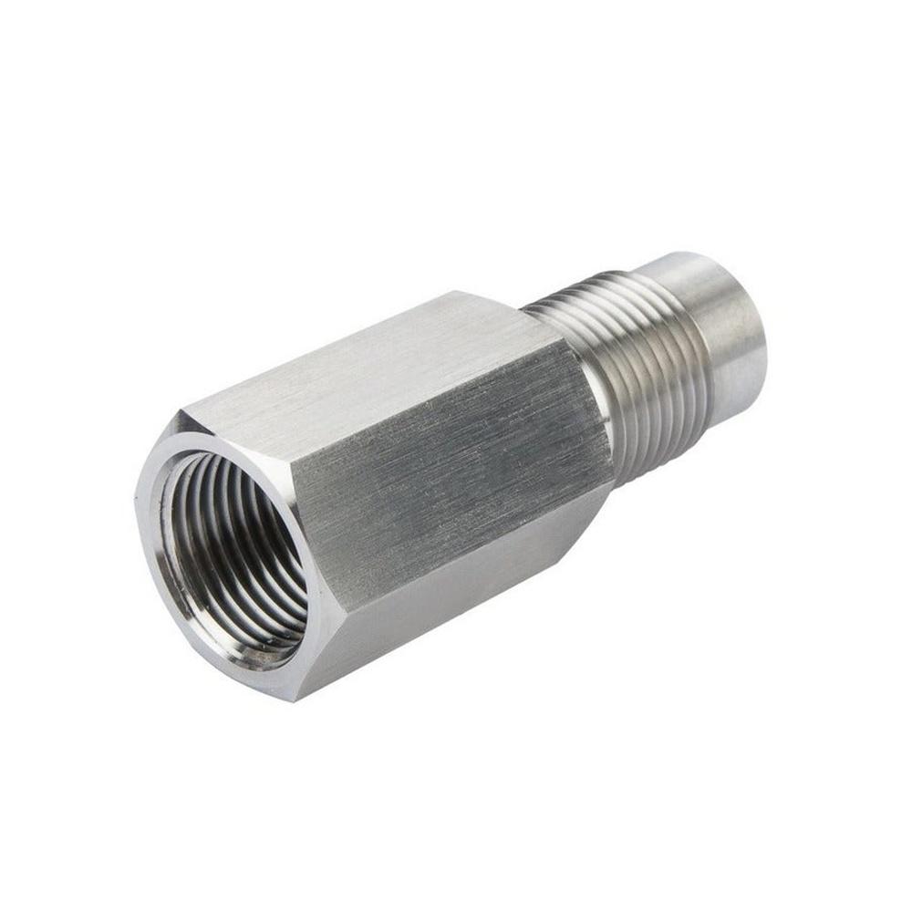 Universal M18*1.5 Oxygen Sensor Extension Bung Adapter with Filter – Stainless Steel Exhaust Fitting Accessory