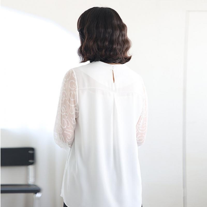 Shiz Madam Women Elise Jigar Dashiru Blouse 50s Mom Clothes T57550