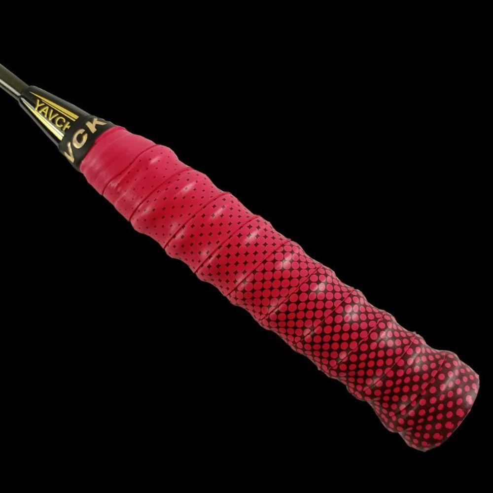 1pcs PU Tennis Racket Overgrip Shock Absorption Fishing Rod Sweatband  Badminton