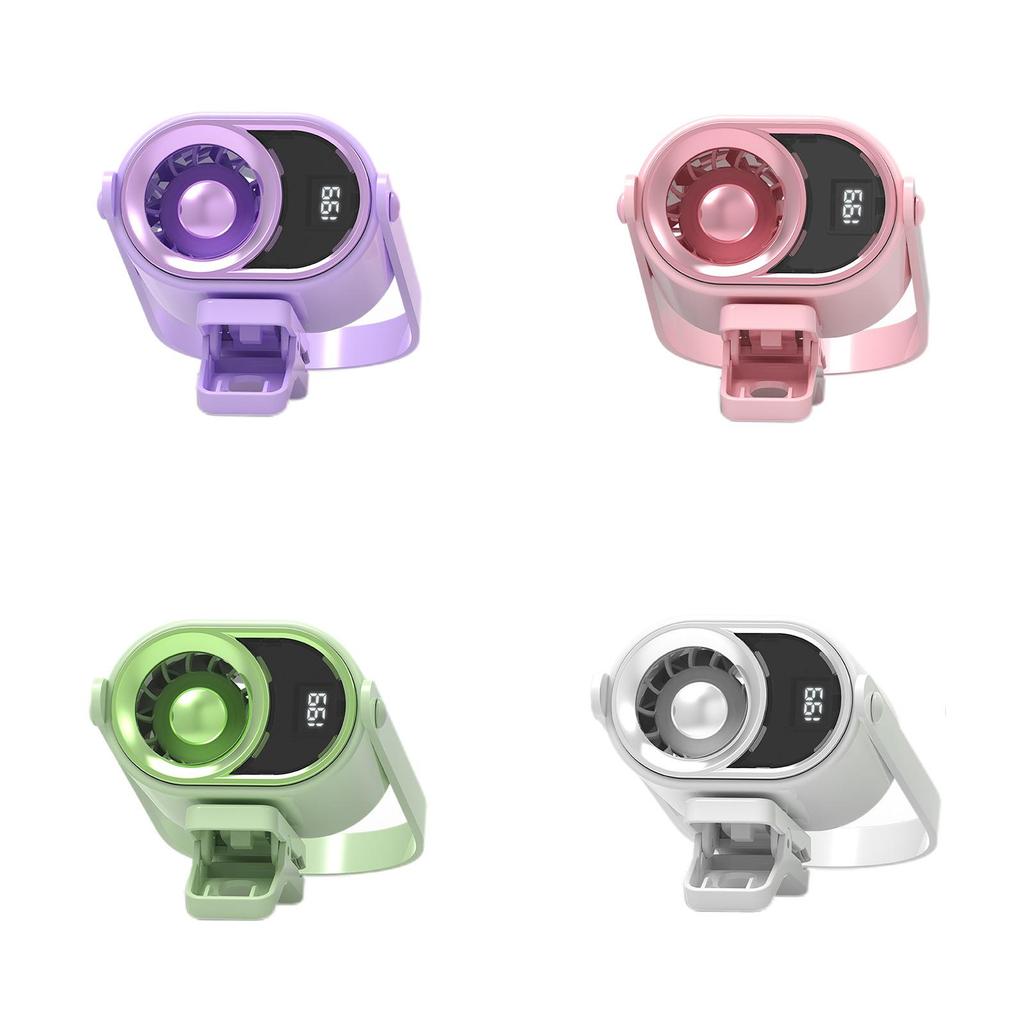 Multifunction Clipon Fan With Rechargeable Battery For Baby Stroller And Cycling Use