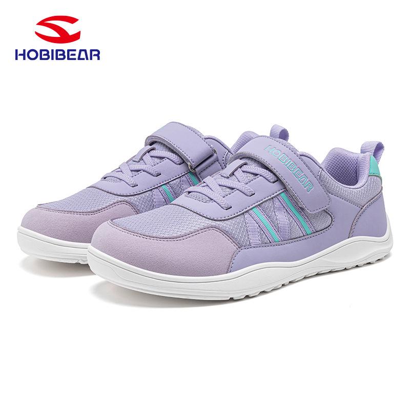 Happy Bear Kids' Velcro Wide Last Breathable Training Shoes for Boys & Girls - Spring & Autumn Casual Sports.