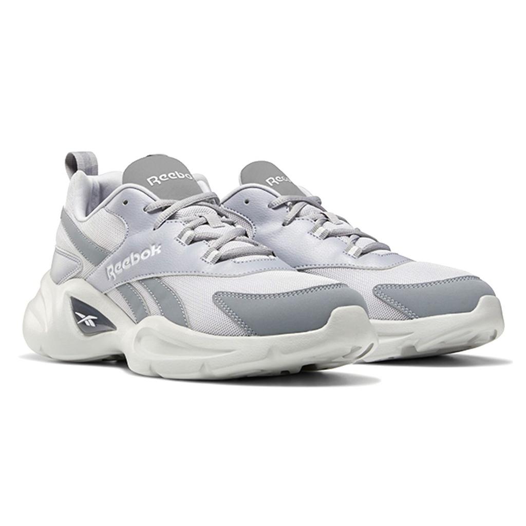 Reebok Royal EC Ride 4 Low Top Color Block Sneakers Unisex Sneakers Gray White FZ3437