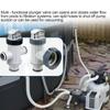 Pool Hose Plunger Valved Kit Filter Maintenance Water Control Above Ground Pool Pump for 26301T 26323CA 26331CA 26341W