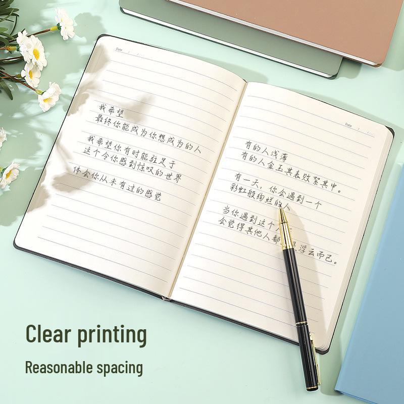 Custom A5 PU Leather Business Notebook Diary with Logo Option