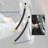 2Pcs Tire Rubber Valve Extension Tube Extender, Valve Stem Extender Tire Inflation Extension Hose Tire Valve Extension Tool For Car Tire Motorcycle