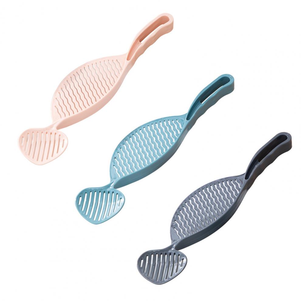 Creativity Drain Rice Board Multifunctional Handhold Cooking Rice Scoop Rice Sieve Wash Filtering Rice Drain Spoon For Kitchen