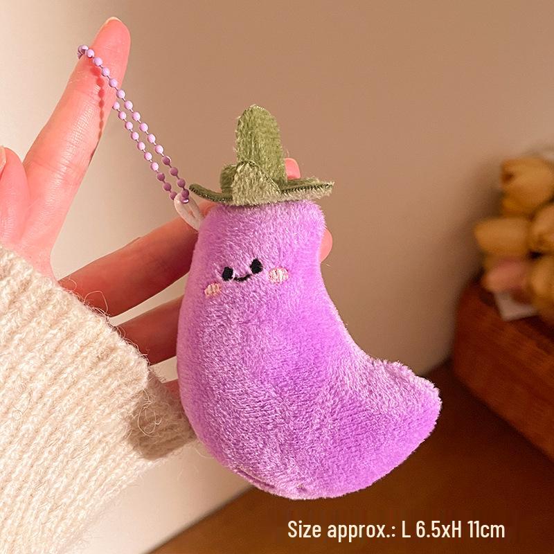 Charmantes Plüschtier-Anhänger: Niedliches Schlüsselanhänger-Ornament & Rucksack-Dekoration für Straßenstand-Aktionen.