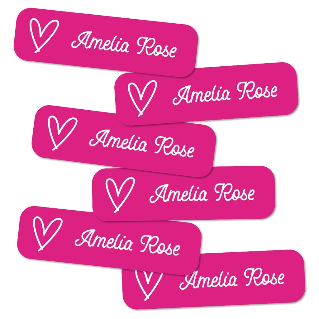 132 Personalized Name Stickers For Kids Custom Waterproof Name Labels For Bottles Lunch Boxes School Supplies