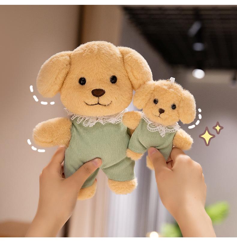 Little Red Book Cute Poodle Doll Plush Comfort Toy for Children