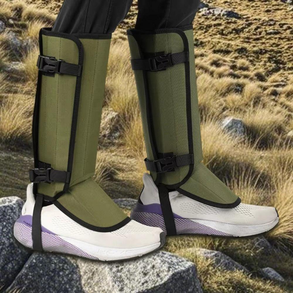 Thick Material Leg Protection Gaiters Breathable Boot Gaiters for Camping  Jungle