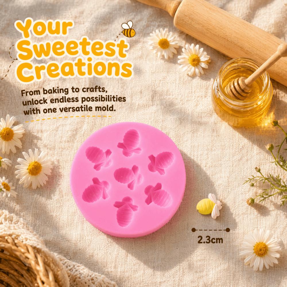 Non-Stick Silicone Cake Mold Food Grade Silicone Chocolate Dessert Mold DIY Dessert Decoration розовый