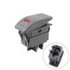 1PCS Self-locking 12V/220V Modified RV Yacht Switch Boat Rocker Switch Headlight Switch