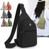 Casual Crossbody Tas voor Dames – Borsttas met Meerdere Vakken, Past op Telefoon, Verstelbare Riem