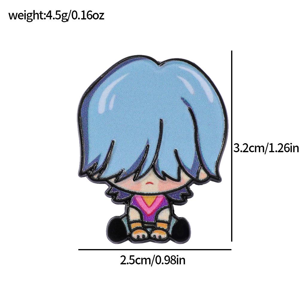 New hot-selling hit, witch hunters, metal badge, alloy printing brooch, brooch, accessory pin.