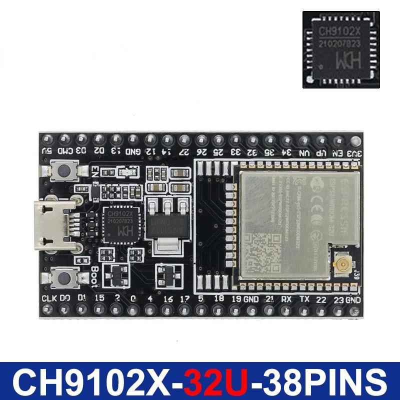 

Плата розробки ESP32 Wi-Fi+Bluetooth, наднизьке енергоспоживання, двоядерний ESP-32 ESP-32S ESP32-CAM ESP-WROOM-32 CH9102X