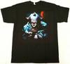 PENNYWISE T-shirt IT Horror Movie Scary Clown Tee Men's New Unisex T-Shirt