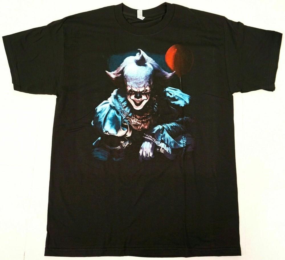 PENNYWISE T-shirt IT Horror Movie Scary Clown Tee Men s New Unisex T-Shirt XXL
