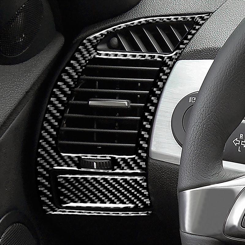 For BMW Z4 E85 2003-2008 Real Carbon Fiber Car Air Outlet Vent Frame Cover Trim Car Interior Accessories Car Interior