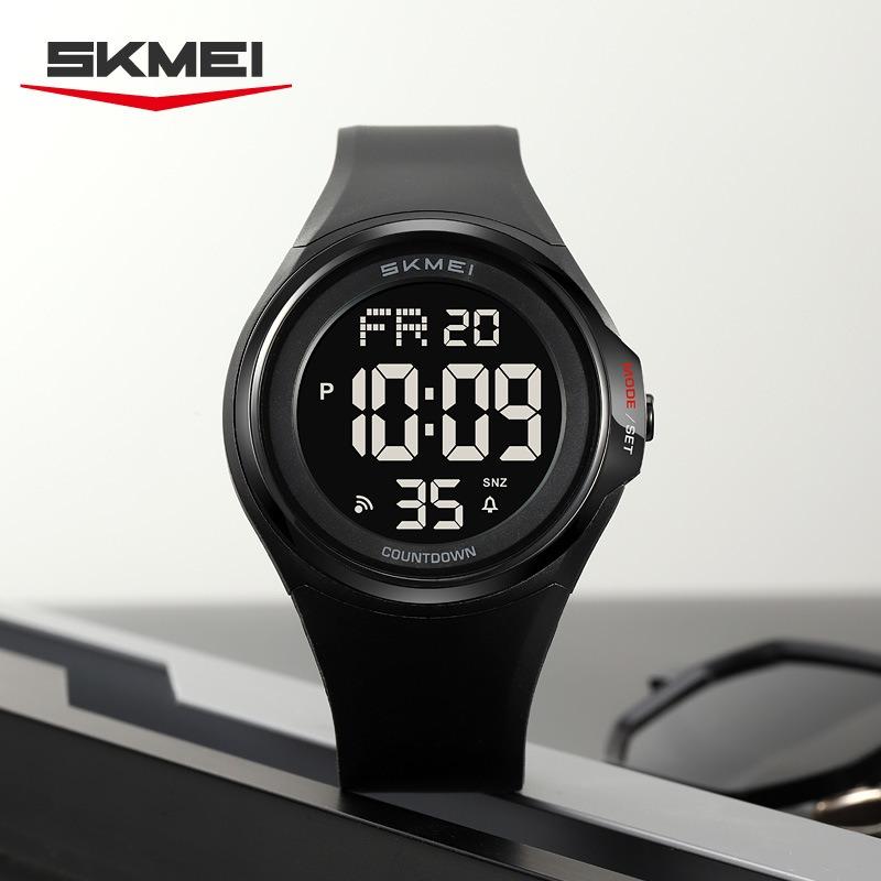 Electronic Watch Fashion Student Electronic Watch Waterproof Outdoor Chronograph Sports Waterproof Student Watch Alarm Clock