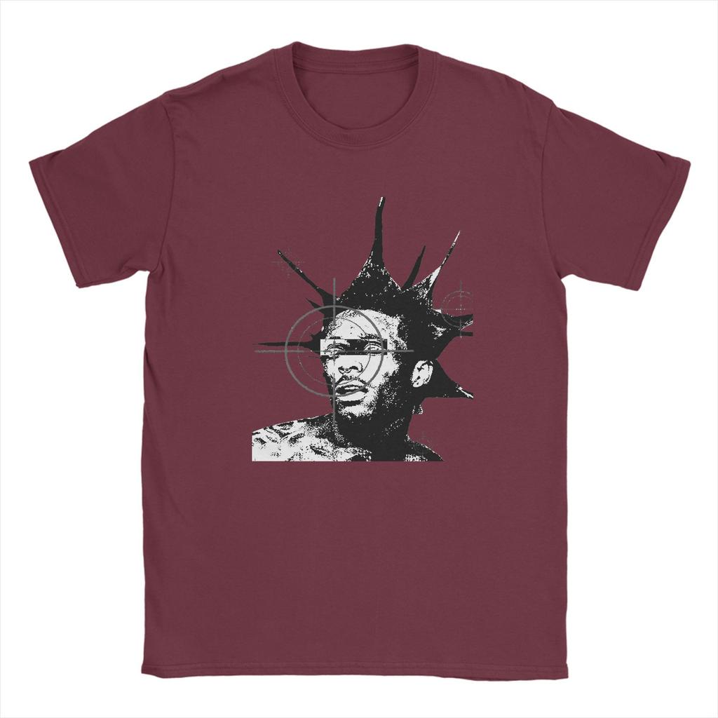 Funny Rapper L-Lil U-Uzi Vert T-Shirts Men Round Collar Cotton T Shirt  Short Sleeve Tee Shirt 6XL Tops