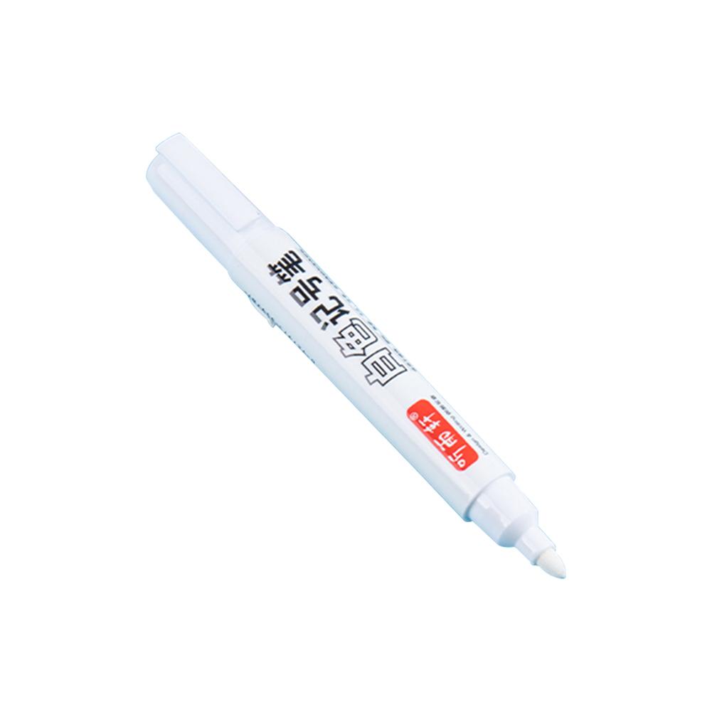 0.8/1/2/3mm White Permanent Paint Pen for Wood Rock Plastic Leather Glass Stone Metal Canvas Ceramic Deep Hole White Marker Pen