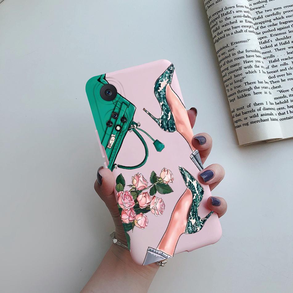 For Honor 50 Case For Huawei Honor 50 Nova 9 SE Cover Coque Super Mom Baby Fashion Girls Silicone Phone Bumper for Honor 50 Case