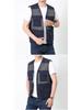 Men's Breathable Summer Mesh Vest with Multiple Pockets for Photography and Fishing