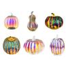 Glass Pumpkin Light Battery Operated LED Pumpkin Lantern Fall Lighted Pumpkin Table Centerpiece for Halloween Thanksgiving Home Decor