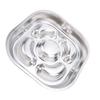 Slow Feeder Dog Bowl 304 Stainless Steel Non Slip Prevent Overflow Tipping Metal Pet Food Bowl