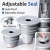 Silicone Floor Drain Seal Ring Anti Odor Sewer Pipe Plug Kitchen Sink Bathroom Washing Machine Connector Stopper