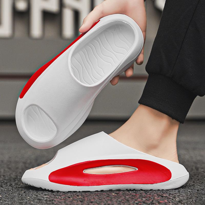 New Summer Men's Non-slip Beach Sandals 2024 Men's Shoes Fashion Casual Light Bathroom EVA Sandals Slippers Plus Size