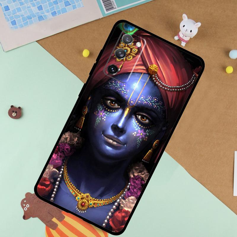Indisk Gud Lord Krishna Mjukt Fodral För Samsung Galaxy S24 Ultra S9 S10 S20 S22 S21 Plus S23 FE S25 Ultra Funda Cover