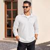Men's Quarter-Zip Stand Collar Loose Sports Hoodie