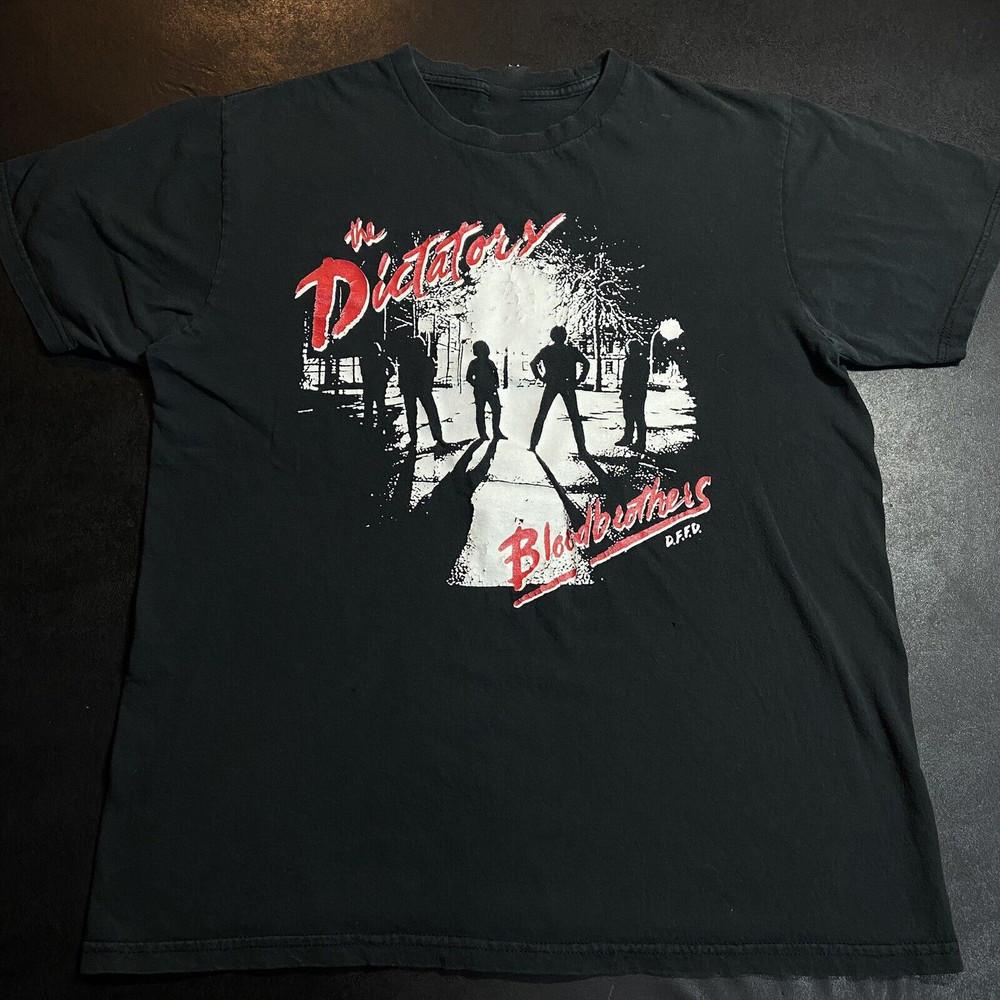 The Dictators Band Blood Brothers Альбом Хлопковая Подарочная Футболка Для Фаната Футболка TS148 Унисекс Футболка XXXL