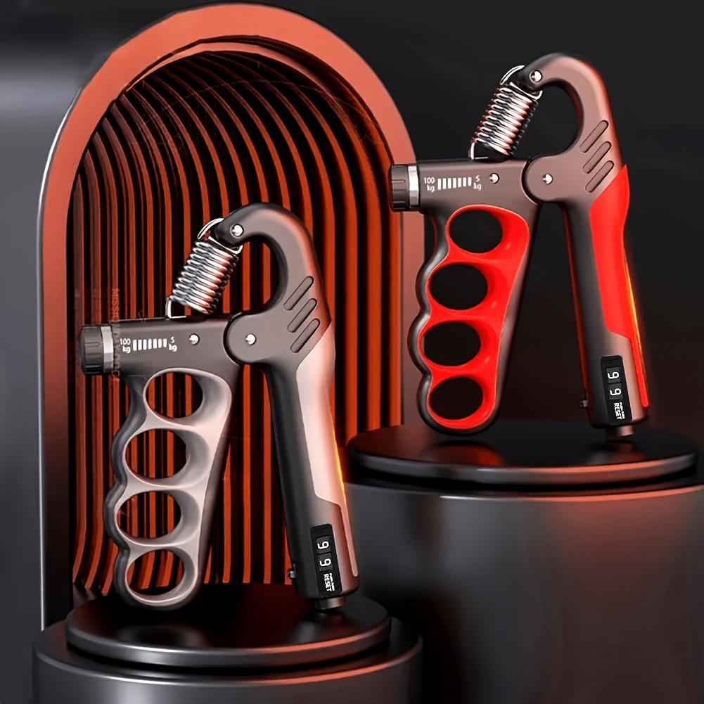 1Pc 5-100kg/11.02-220 weight lifter, mechanical counting hand grip, suitable for strength training, rehabilitation
