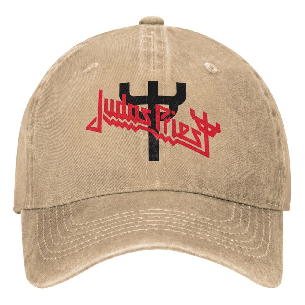Judas Metal Band Priest Washed Baseball Cap English Heavy Metal Music Classic Trucker Hat Summer Unisex Teens Baseball Caps