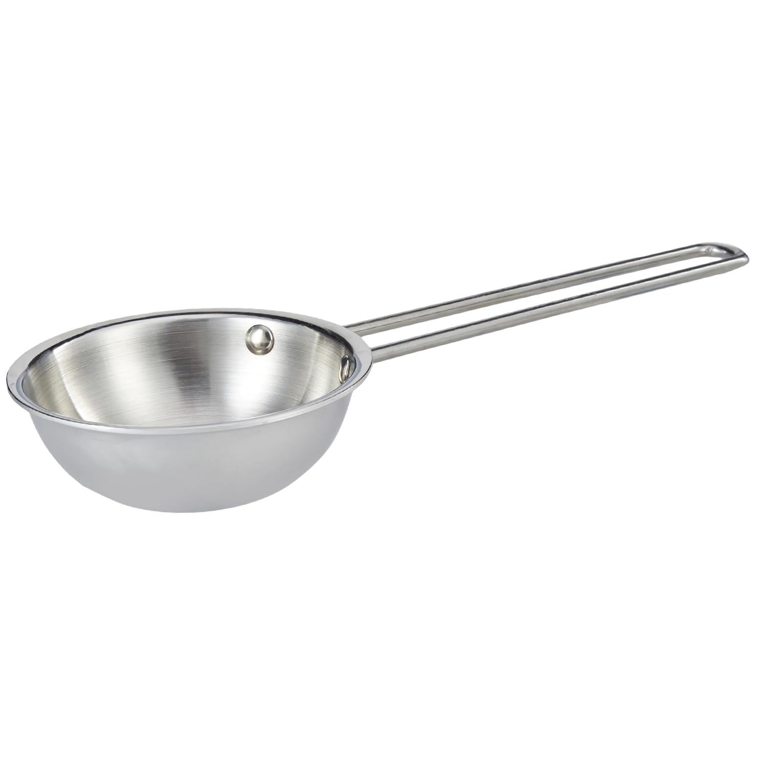 

Stainless Steel Triply Tadka Pan | for Tadka/Tempering | Ergonomic Cool Touch Handle | Three-Layer Durable Construction |