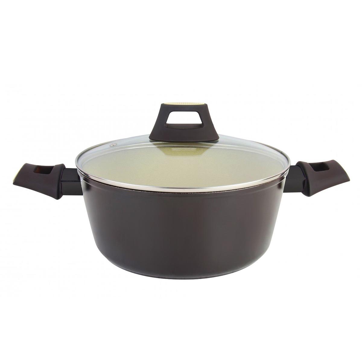 

Кастрюля с крышкой Pomi D oro P-595541 Olivine Nova 20 см