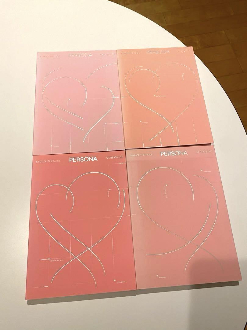 

[USED] BTS PERSONA Album 4-Pack
