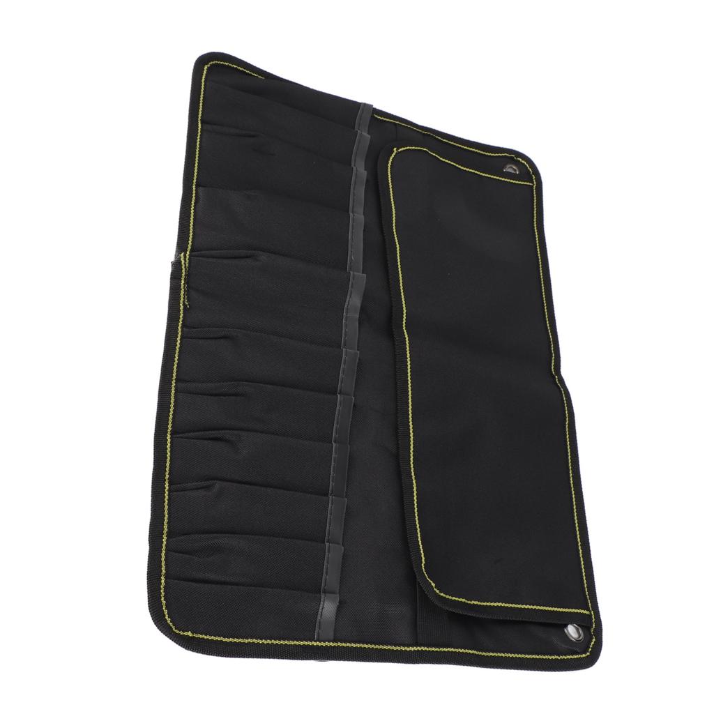 Motorcycle Roll Tool Pouch Large Capacity Thick Portable Multi Hanging Tool Bag