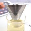 Återanvändbar kaffefilterhållare Dubbelskiktad rostfritt stål kaffe tesil Kaffetillbehör Kaffebryggare