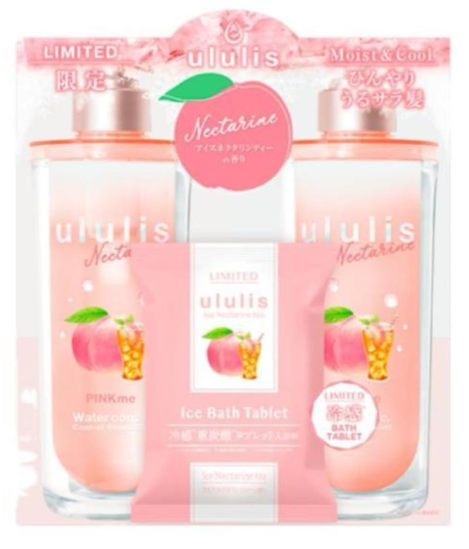 

Ululis Nectarine Tea Pink Me Control Шампунь и Кондиционер Набор Лимитированная Серия, розовый