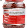 Blutrotes Papageifischfutter 500g Farbverstärkendes Rotes Papageibuntbarsch Fischfutter Futter