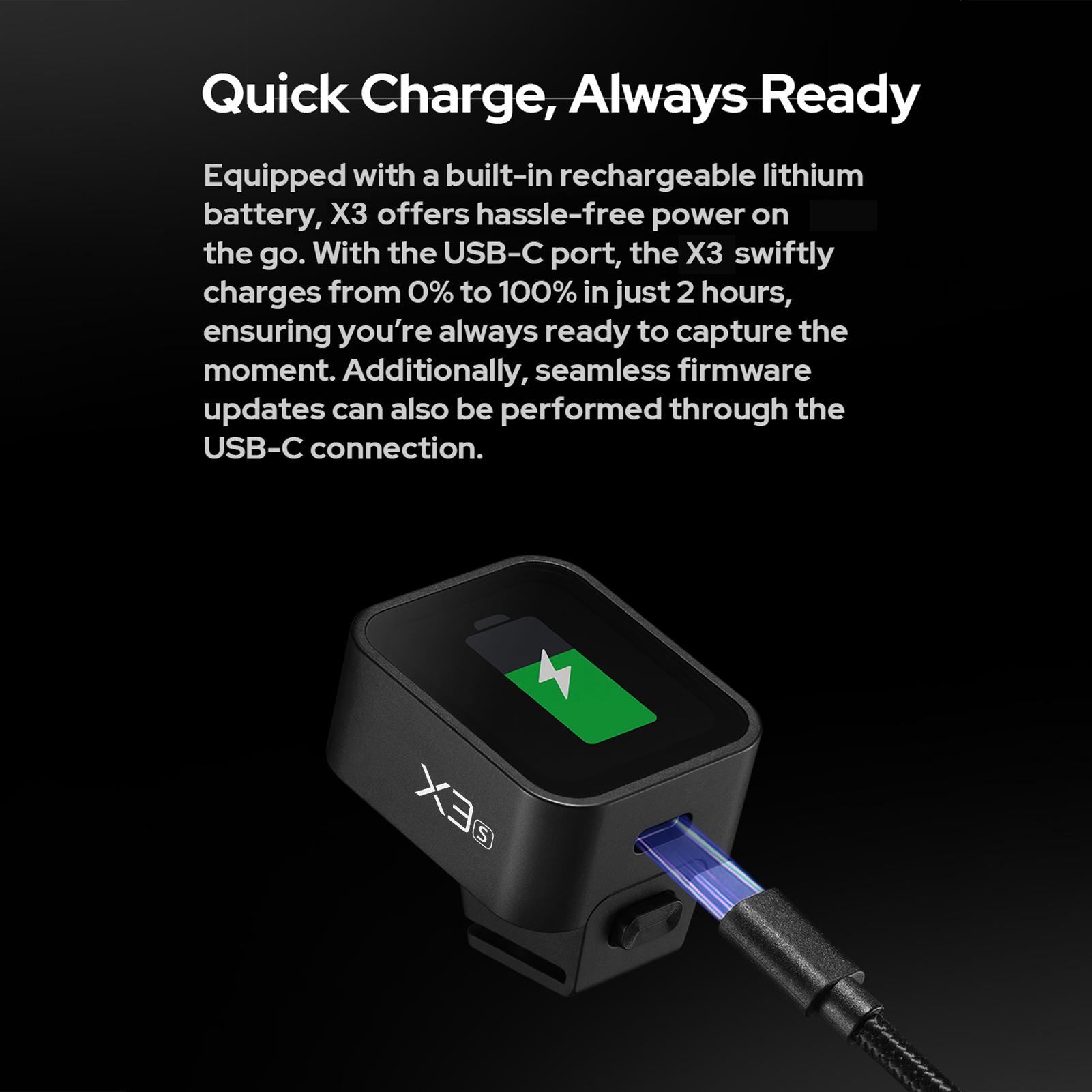 GODOX X3S 2.4G Беспроводной передатчик вспышки TTL с автовспышкой и большим сенсорным — фото 11