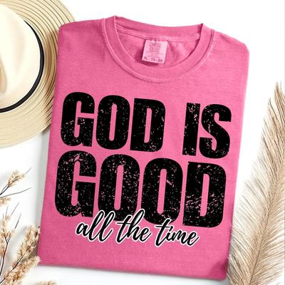 God Is Good Christian T-Shirt: Trendy Jesus Tee For Women and Men