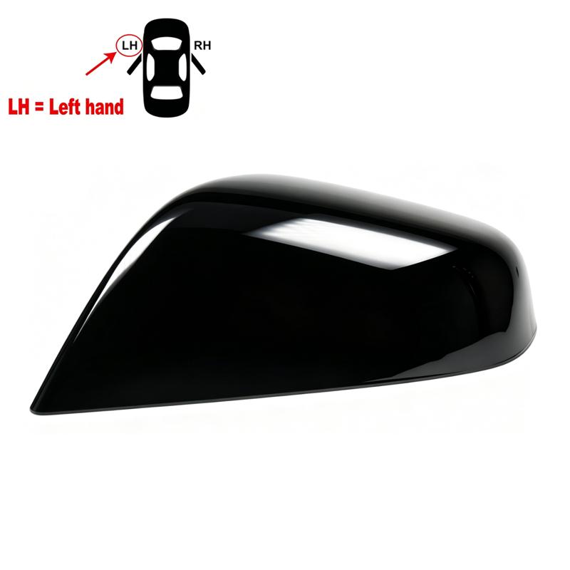 Rearview Mirror Cover Housing Cap For Tesla Model S 2012‑2021 Side Rearview Mirror Cover Cap Housing Auto Replacement Part